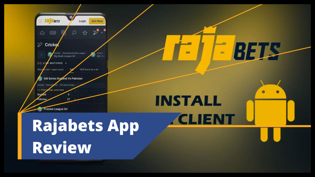 Rajabets mobile app