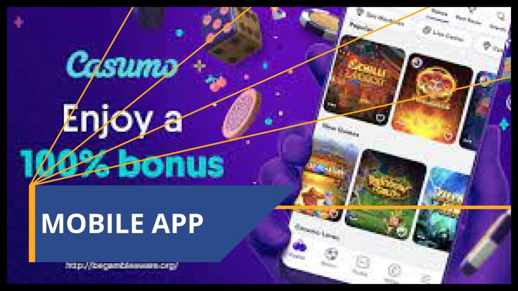 Casumo app for Android and iOS