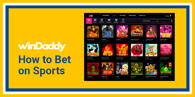 How to Bet on Sports at Windaddy